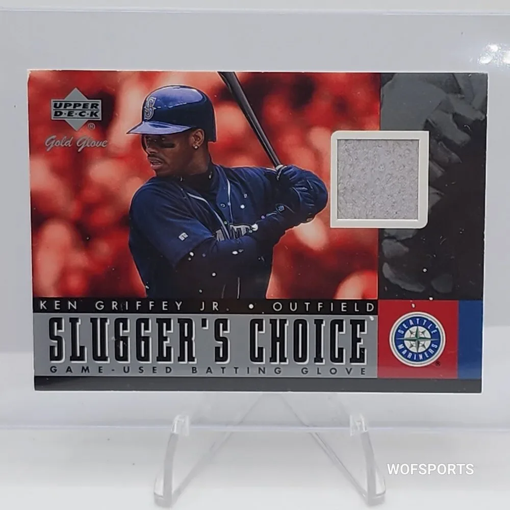 2001 Upper Deck Gold Glove Slugger's Choice Batting Glove Ken Griffey Jr. SC-KGM